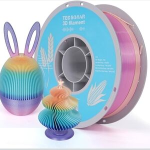 TECSONAR PLA 1.75mm Ice Cream Color 3D Printer Filament